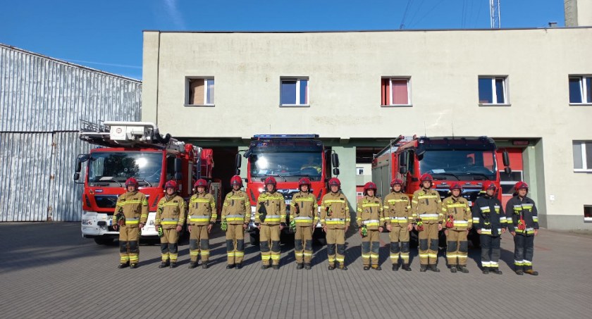 Zginął na służbie. Strażacy w Szczecinku oddali mu hołd