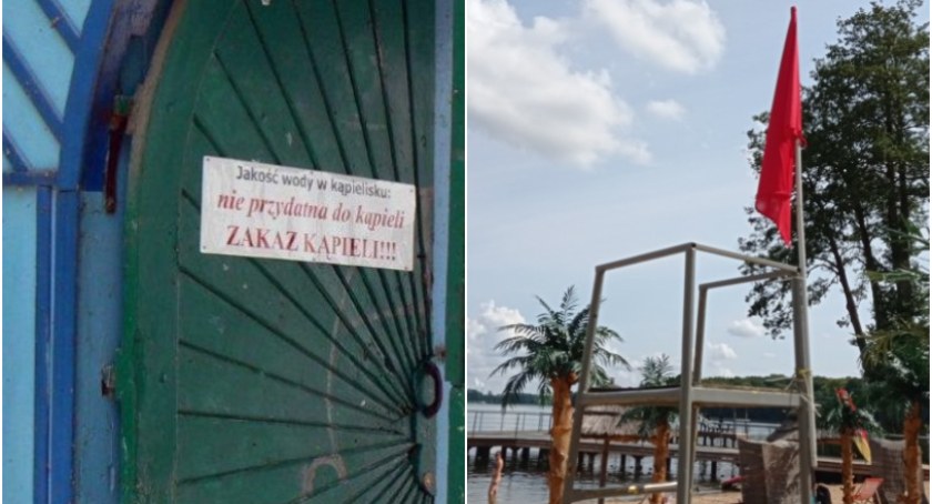 Zakaz kąpieli w Szczecinku. Jezioro znowu zakwitło