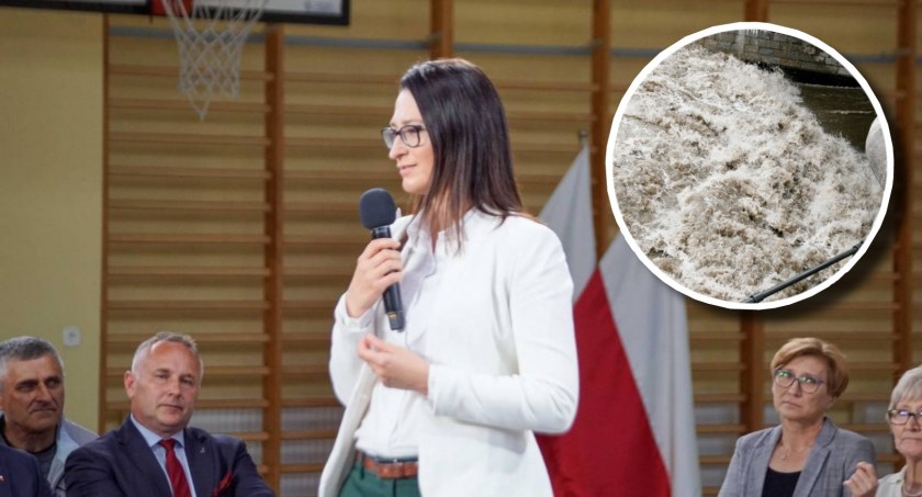 Wiceminister Golińska do dziennikarza pytającego o skażenie Odry: Niech pan coś zaproponuje