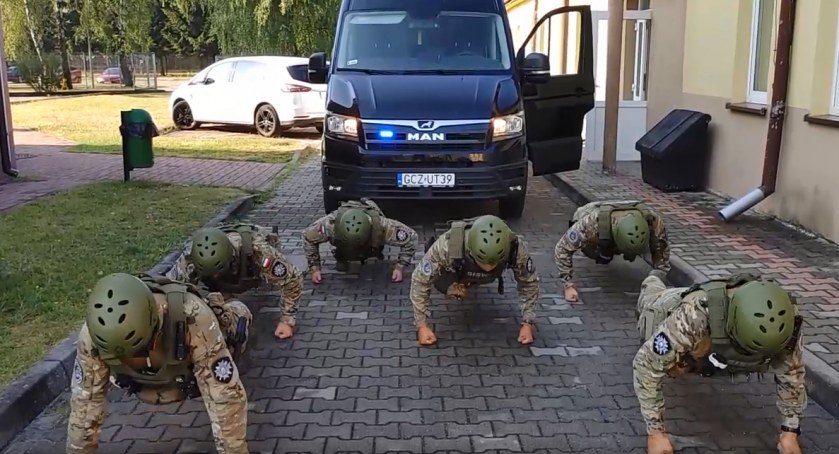 Strażnicy „pompowali” dla Filipa. Trwa akcja charytatywna