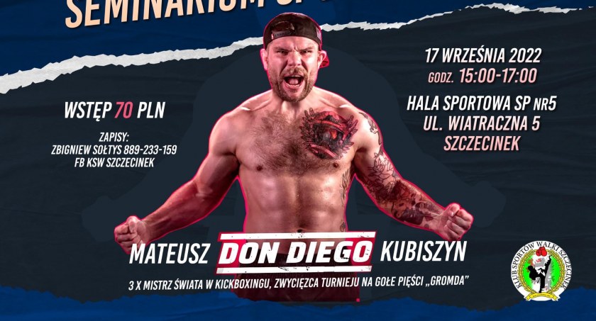 „Don Diego” przyjedzie do Szczecinka. To jeden z najlepszych zawodników walk na gołe pięści