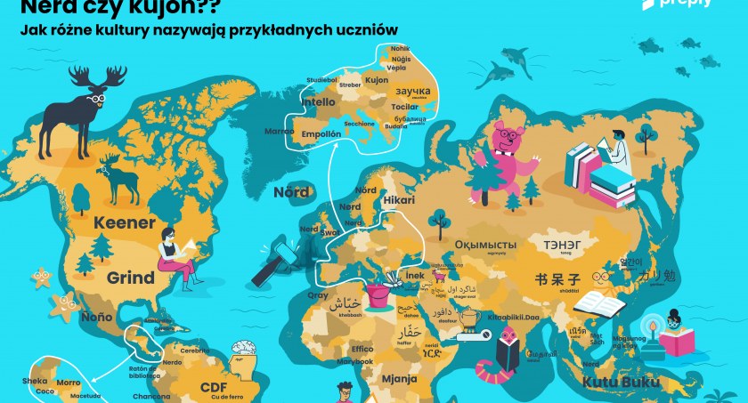 Nerd czy kujon? Jak różne kultury nazywają przykładnych uczniów