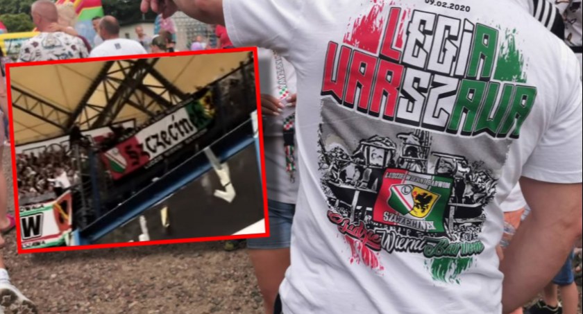 Szczecinek to Legia! Kibice na meczu w Poznaniu, trwa wielka mobilizacja na Wartę
