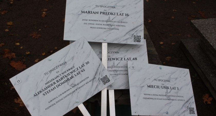 Śladami grobów ofiar sowieckich zbrodni 