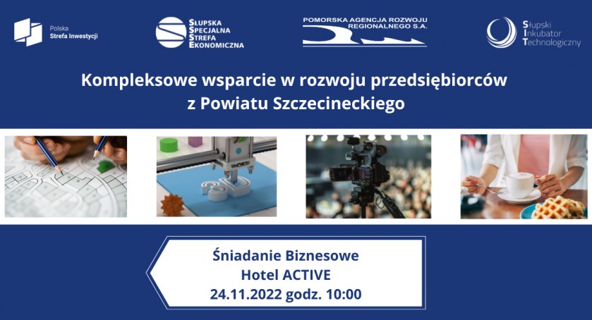 Zaproszenie na śniadanie biznesowe 