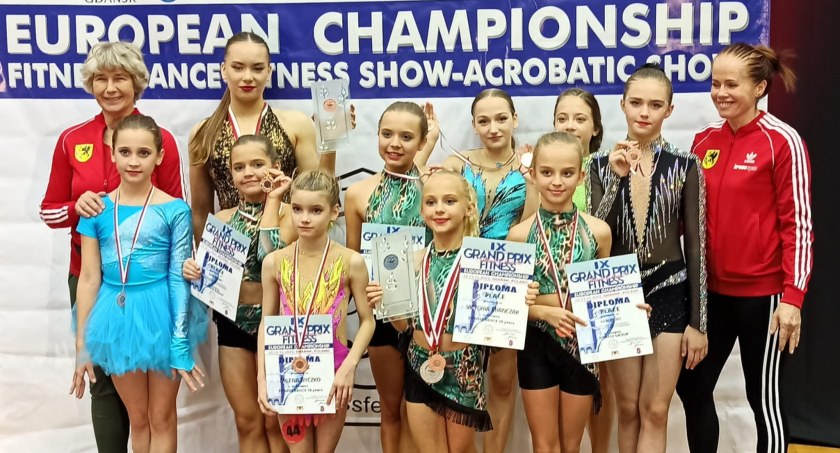 Medale Akrofitness Szczecinek na Mistrzostwach Europy