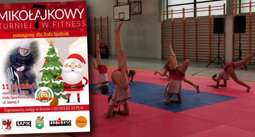 Mikołajkowy Turniej w Fitness w Szczecinku. Z pomocą dla Zosi