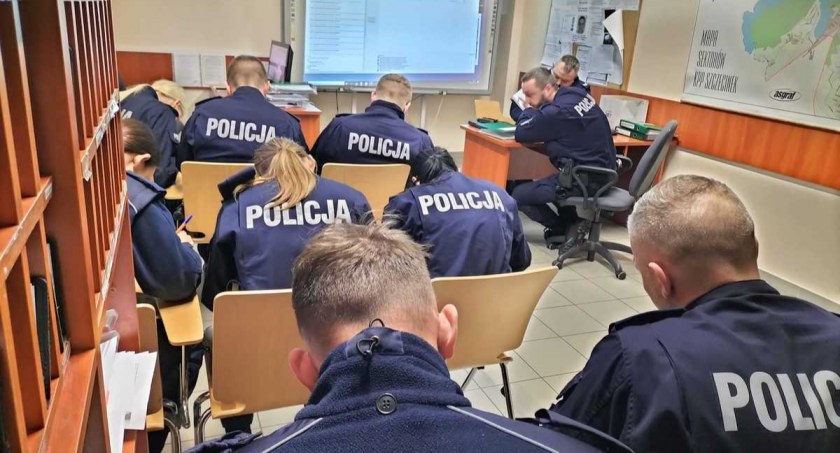 Znacznie więcej policji na ulicach Szczecinka
