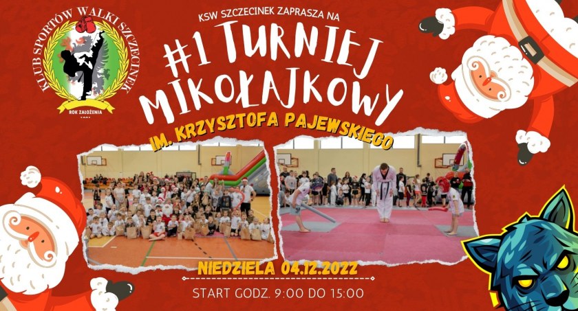W Szczecinku odbędzie się pierwszy Turniej Mikołajkowy im. Krzysztofa Pajewskiego