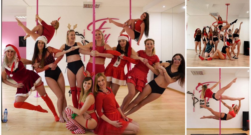 Świąteczny klimat w Fly Pole Dance Studio