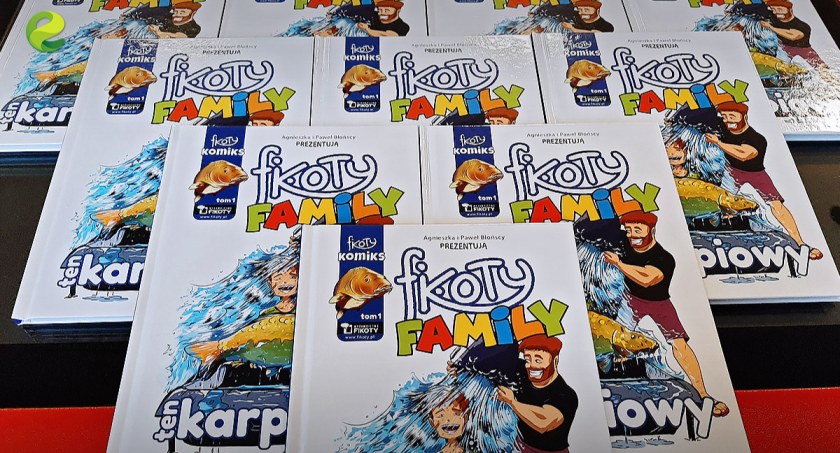 Fikoty Family. Pierwszy w Polsce wędkarski komiks dostępny w Szczecinku