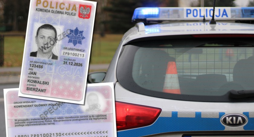 Nie daj się oszukać! Tak wygląda nowa policyjna legitymacja