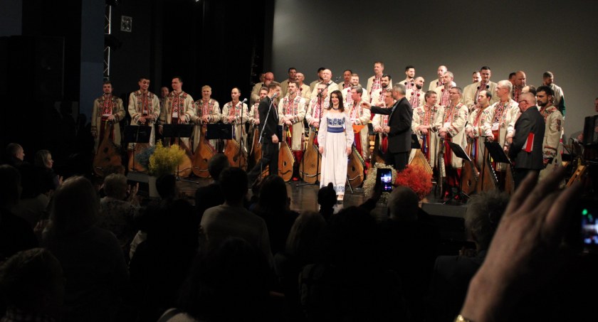 Wspaniały koncert Narodowej Kapeli Bandurzystów Ukrainy w Szczecinku. Publiczność zachwycona!