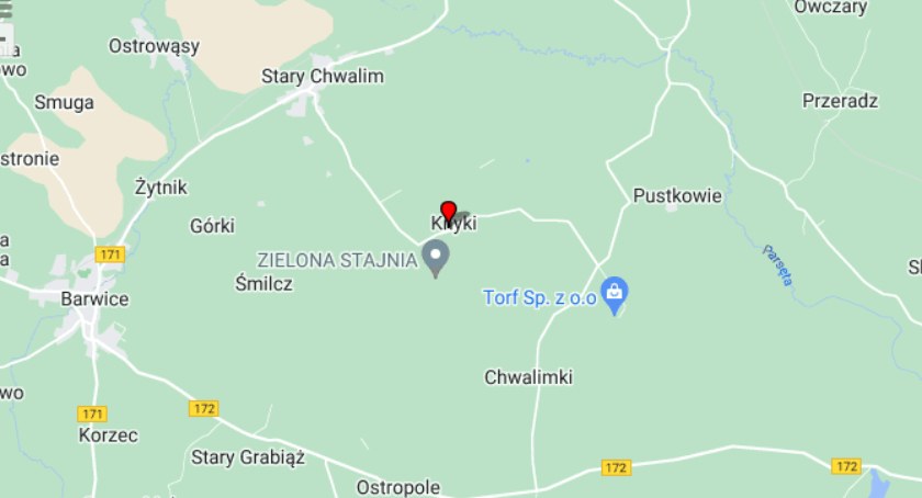 Starosta Szczecinecki ogłasza (wykaz nieruchomości, obręb Knyki)
