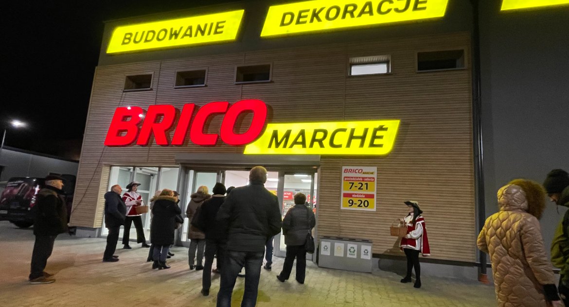 Nowe, wielkie Bricomarche w Szczecinku