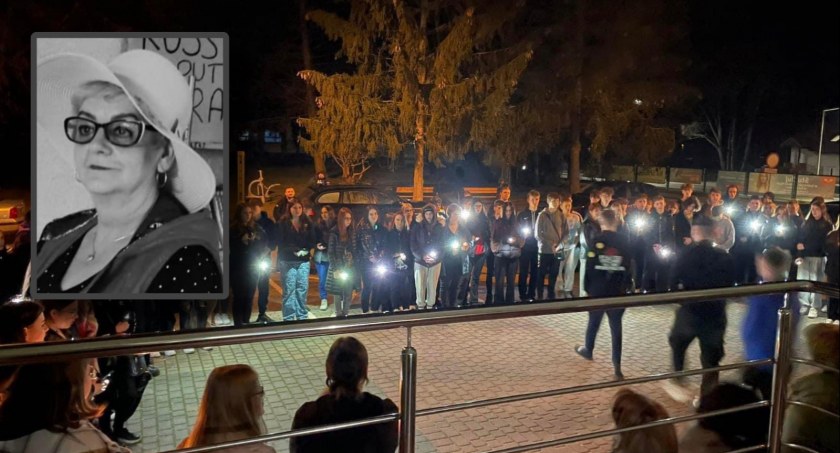 Uczniowie żegnają Leokadię Dubiniec-Laube. Wzruszająca uroczystość