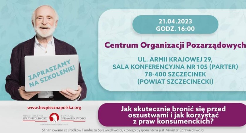 Ja się bronić przed oszustwami? Zaproszenie na szkolenie
