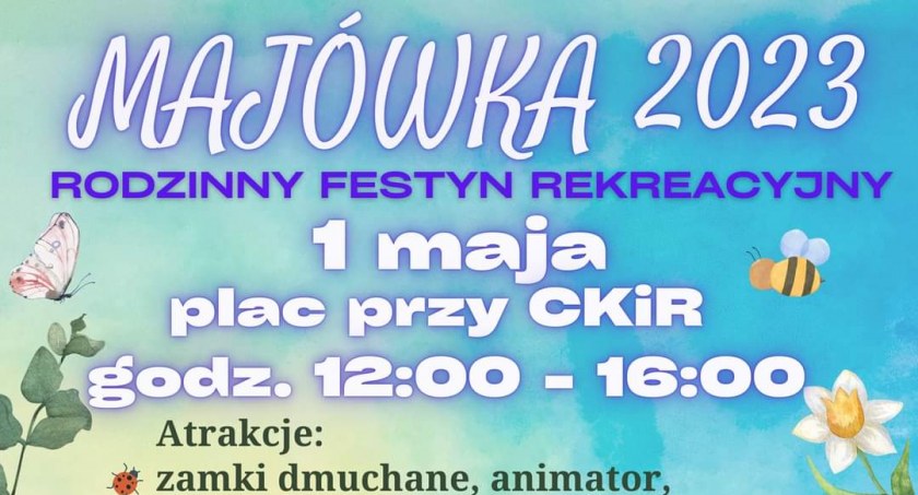 Rozpoczęcie majówki, czyli rodzinny festyn w Bornem Sulinowie