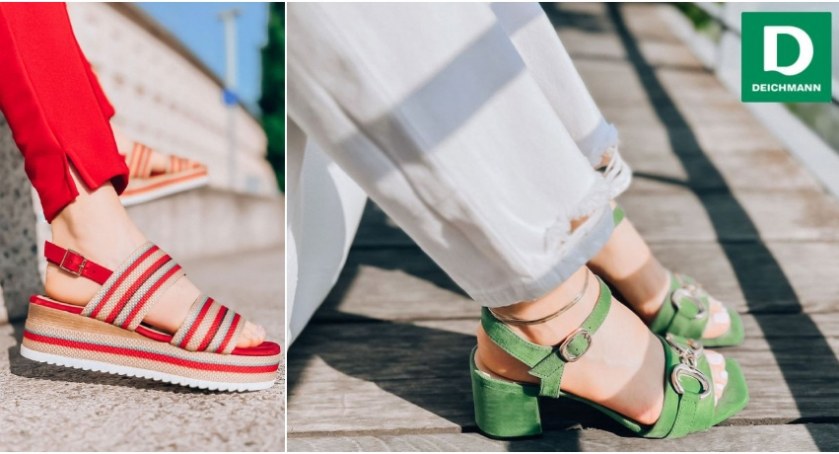 Zmieniamy ciężkie buty na lekkie i przewiewne sandałki! 