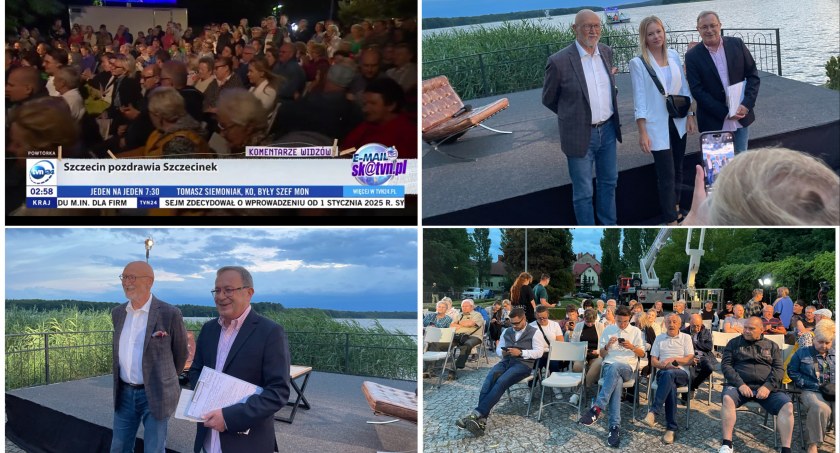Sianecki i Przybylik w Szczecinku. TVN z programem na żywo