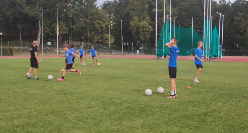 Sportowcy z całej Polski korzystają ze stadionu lekkoatletycznego