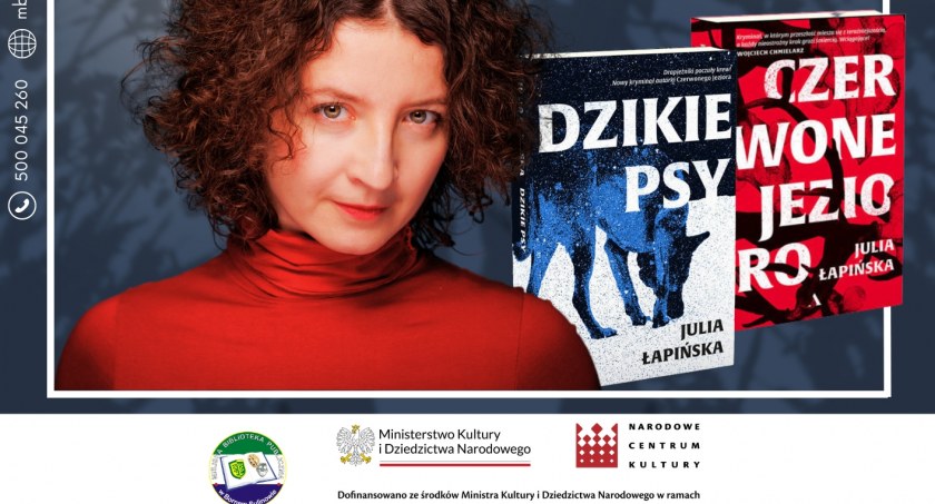 Spotkanie autorskie z Julią Łapińską!