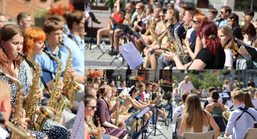 Saksofony na ulicach, szkole i w kościele. XX Saxfest