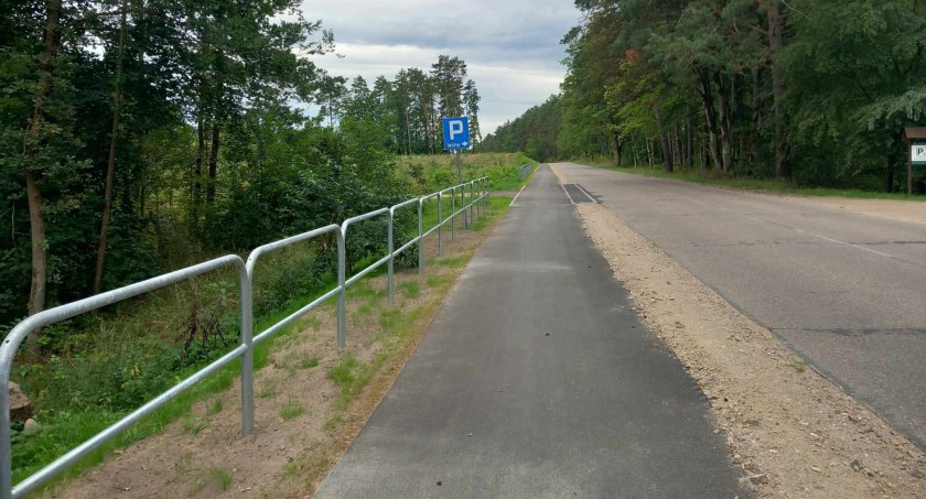 Ścieżka rowerowa z Bornego do Krągów - bezpieczniejsza
