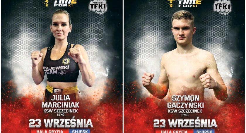 Julia Marciniak i Szymon Gaczyński zawalczą na gali w Słupsku