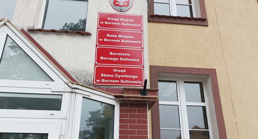 Burmistrz Bornego Sulinowa ogłasza