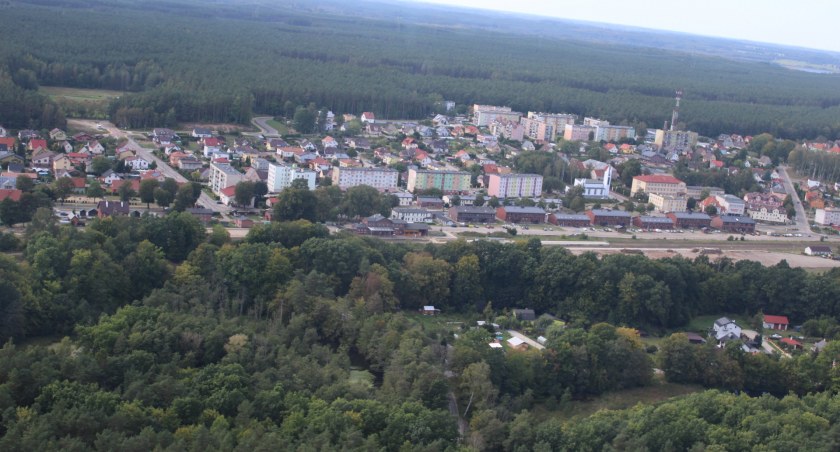 W powietrzu nad lasami. Niezwykłe widoki