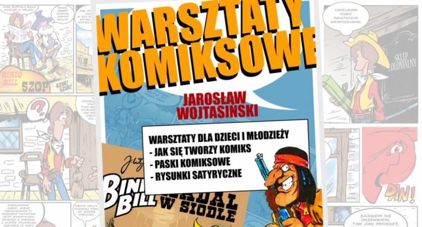W Szczecinku odbędą się warsztaty komiksowe. Trwają zapisy
