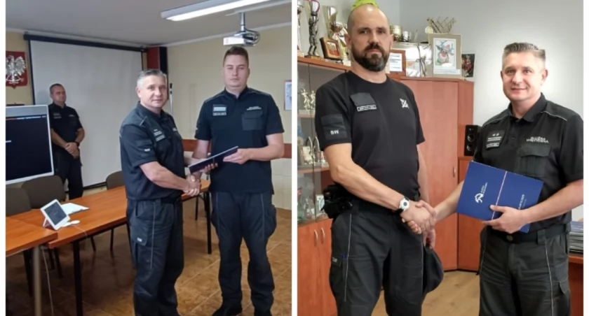Złodziej po prostu nie miał szans. Pomogli policji, zostali wyróżnieni