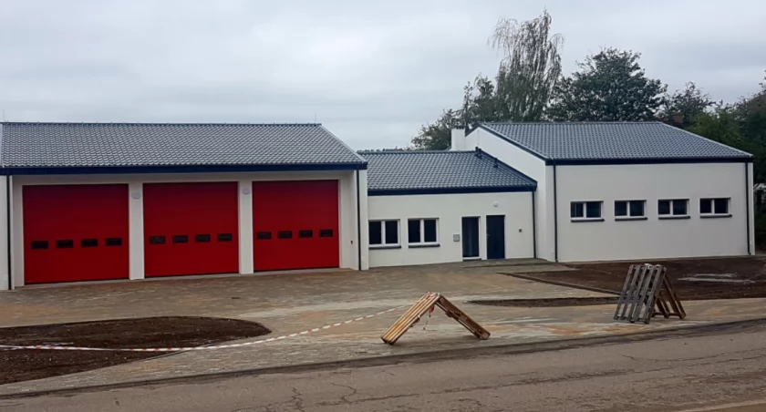 Nowa remiza w Parsęcku już gotowa. Wkrótce otwarcie