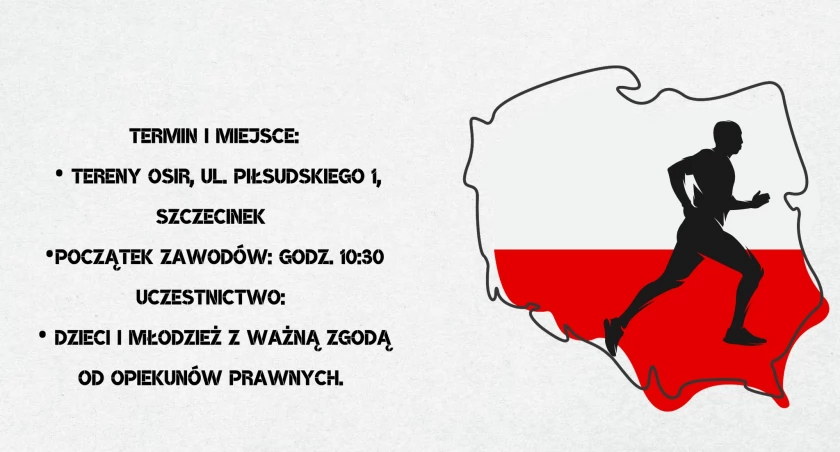 W Szczecinku pobiegną z okazji odzyskania niepodległości