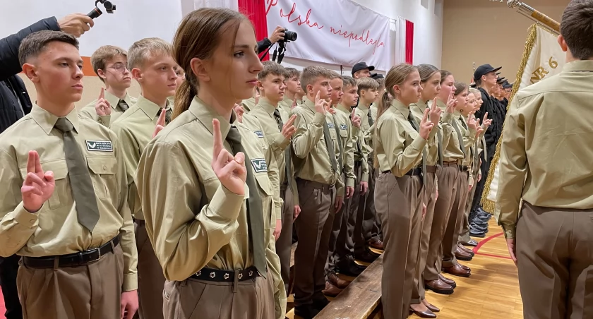 Tak ślubują przyszli leśnicy i ratownicy!