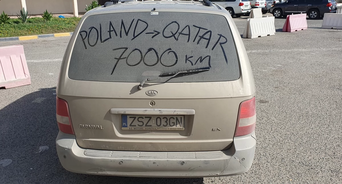 Marcin Graczkowski, Kamil Gawroński. Na kołach do Arabii tam i z powrotem