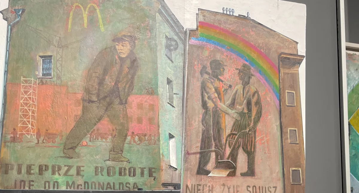 Pieprzę robotę, idę do McDonalds. I inne pomysły na murale