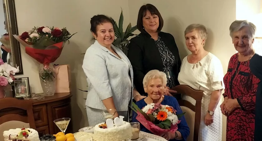 Pani Anna Lenartowska skończyła 100 lat!