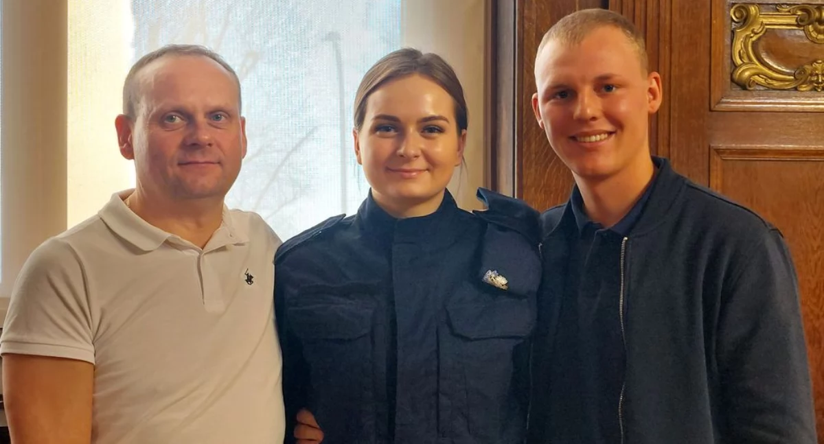 Mamy nową policjantkę. Pani Natalia złożyła ślubowanie