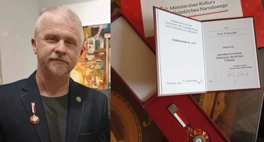 Piotr Prokopiak z medalem ministra! Szczecinecki pisarz znów doceniony