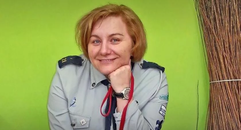Monika Stokowiec rozpoczyna walkę. Glejak.