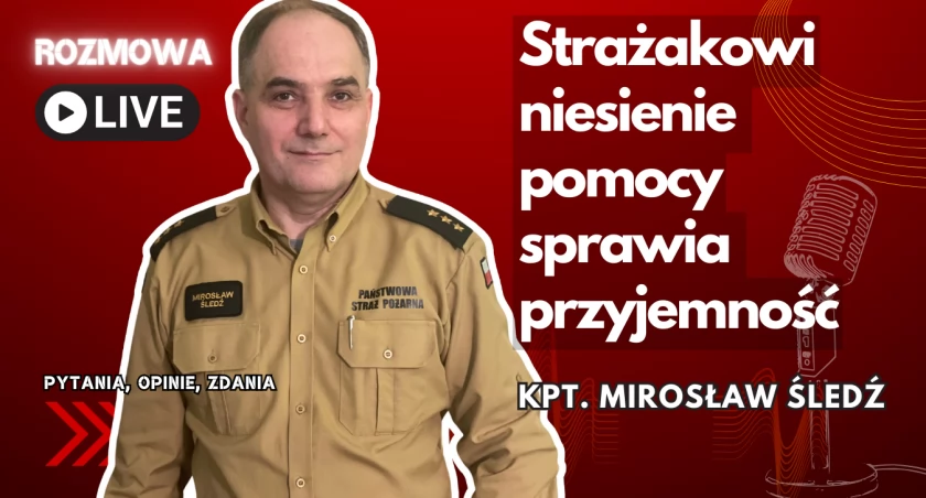 Szef PSP w Szczecinku: „Te wyrazy wdzięczności dodają skrzydeł” 