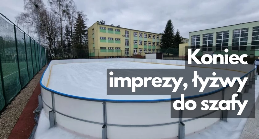 Koniec lodowiska. Zostało kilka dni