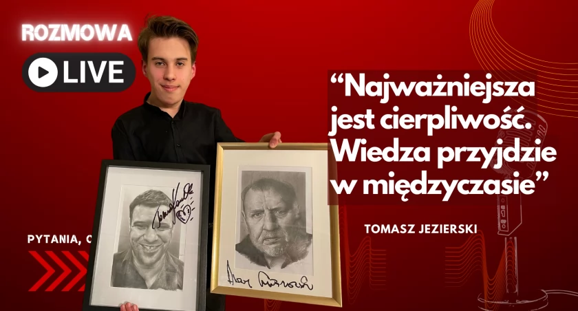 Karolak i Grabowski byli zachwyceni! Tomek rysuje bez przerwy