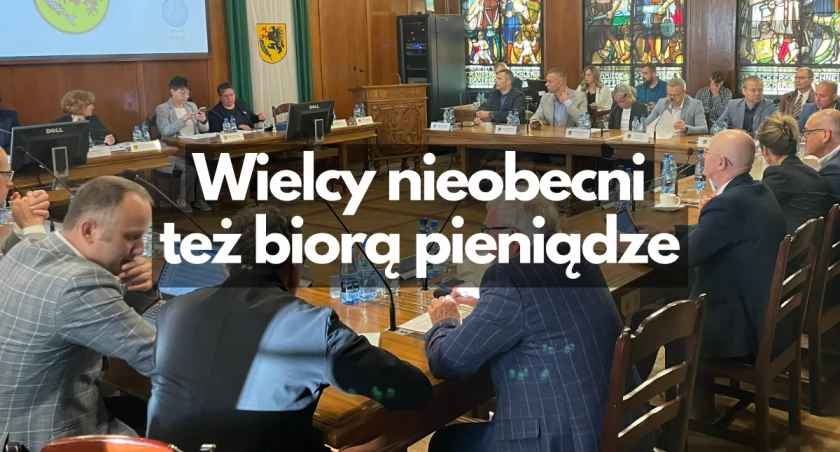 Obrady? Radny nie ma czasu