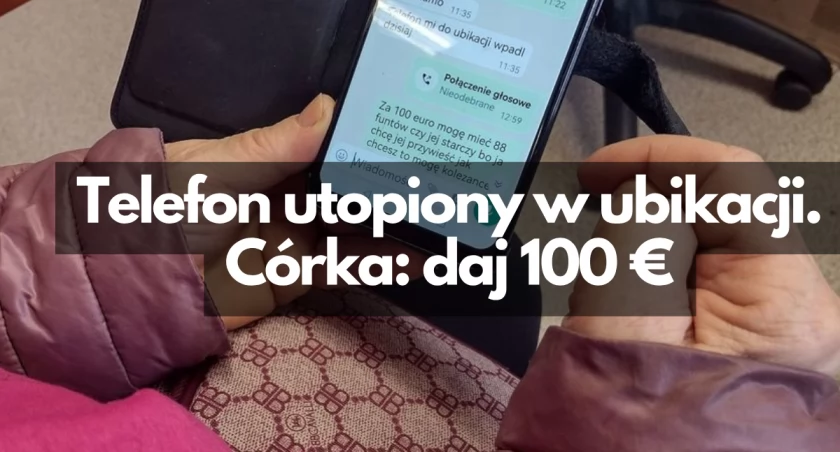 Nie tak łatwo nabrać seniorkę. „Mamo, potrzebne 100 €” 
