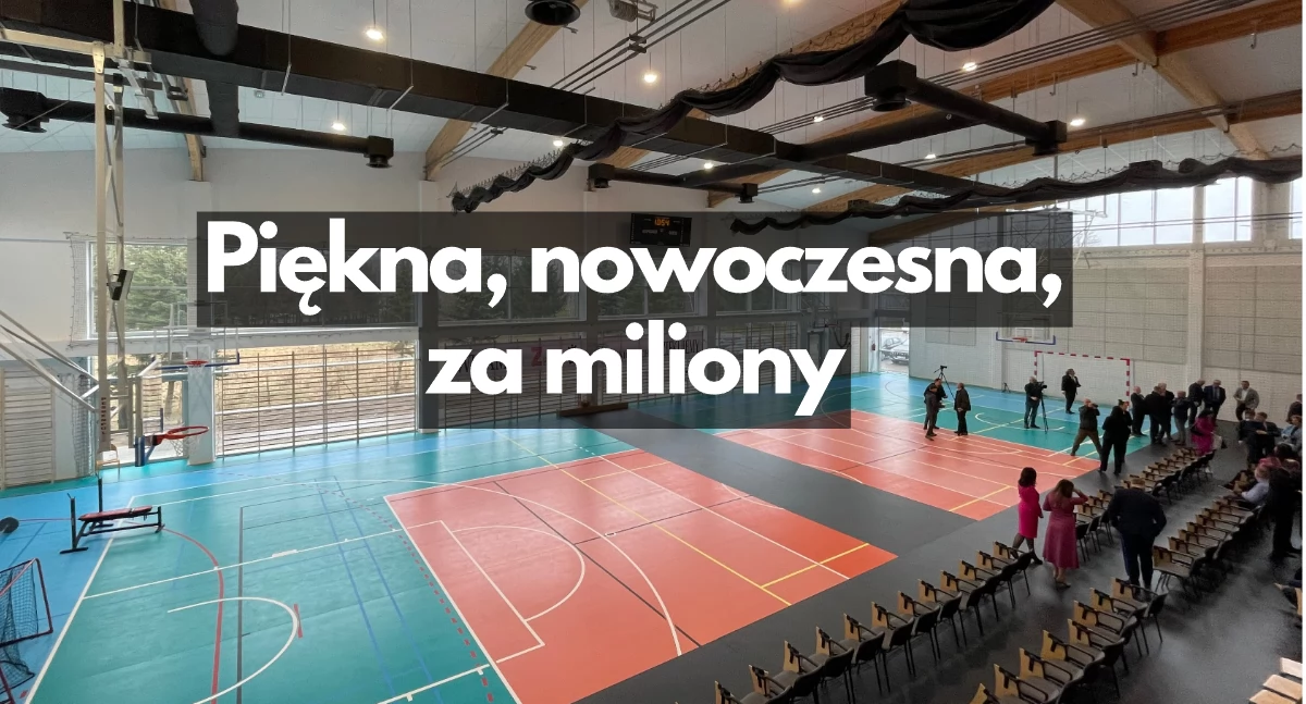 Nowa hala sportowa w „mechanie”. Imponująca