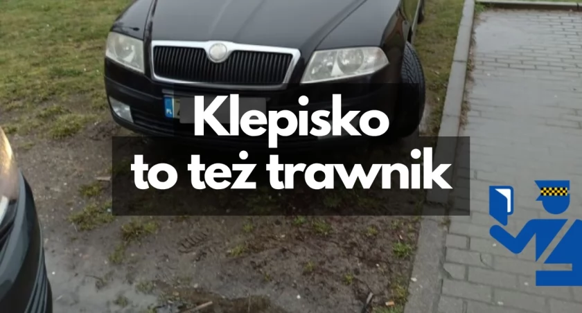 Patrz pod koła. Może już stoisz na trawniku