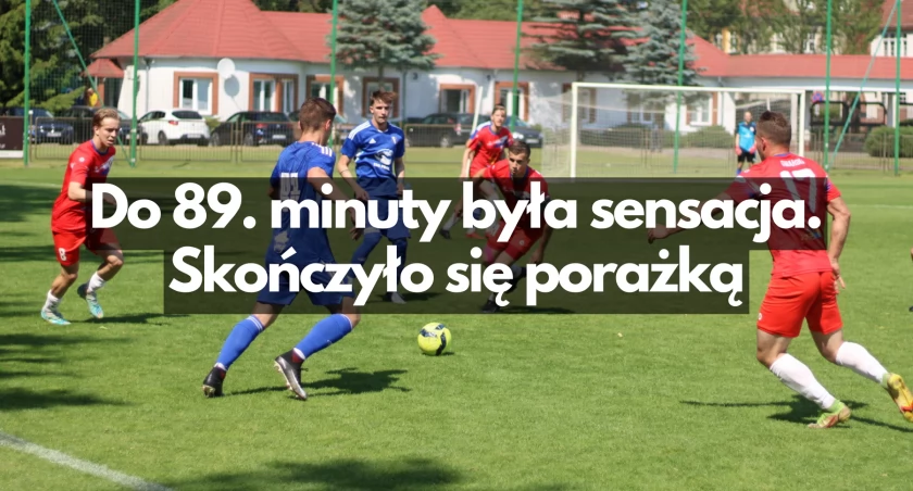 MKP Szczecinek przegrywa wygrany mecz